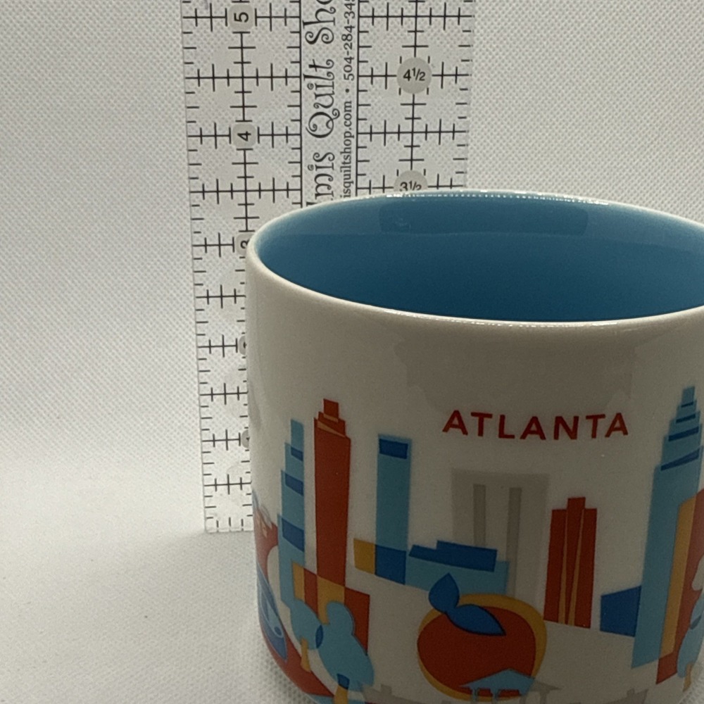Starbucks You Are Here Atlanta GA Coffee Tea Mug 14 FL OZ 2015 3.5" - Picture 9 of 9